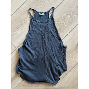 LNA Women's Charcoal‎ Gray Racerback Tank Top